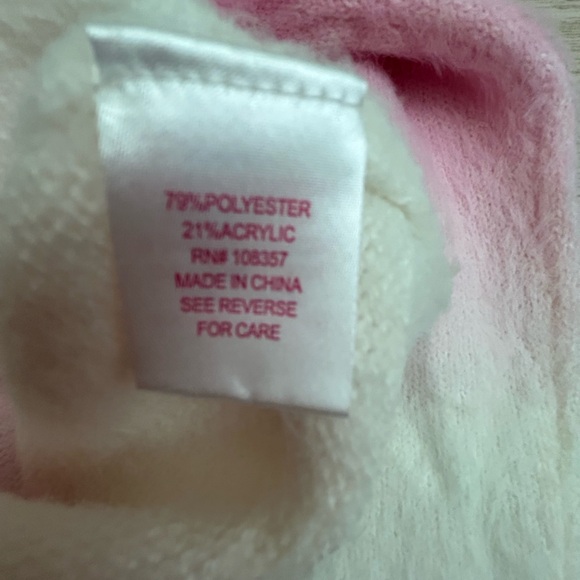 Design History Little Girl's Fuzzy Ombré Top - Picture 6 of 7